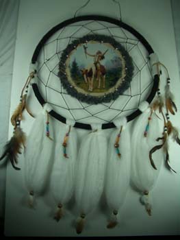 DREAMCATCHER INDIAN/HORSE 18IN