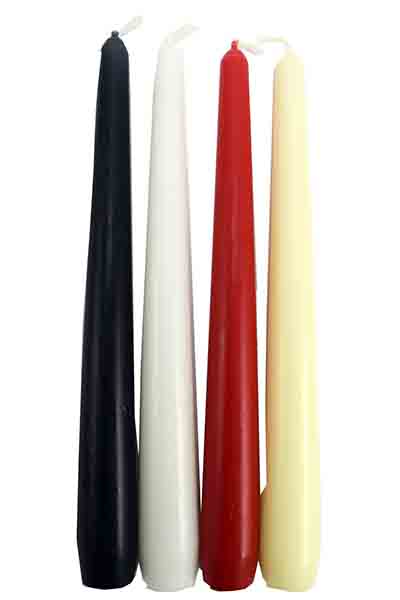 Candle Taper 10 Inches Assorted Colours