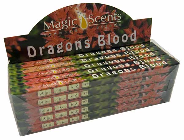 Incense Dragon Blood 8 Sticks At 24cm Per Pack 25 Packs Per Box