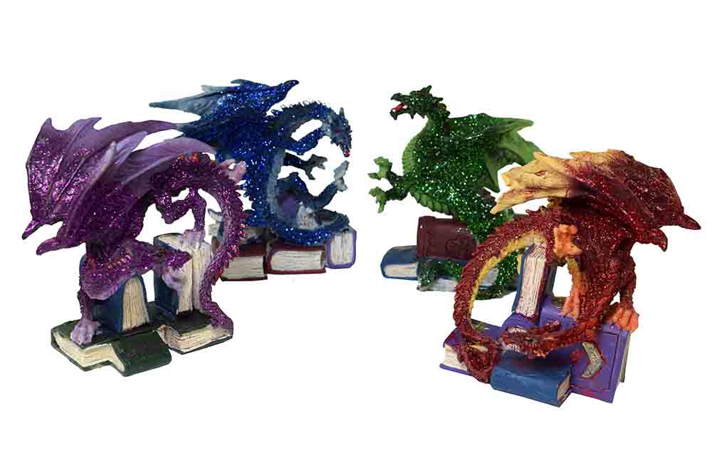 DRAGON ON BOOK S/4
