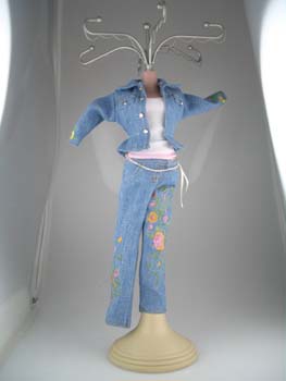 Mannequin Denim Jeans And Jacket 33cm