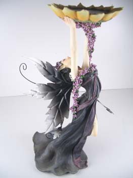 Fairy With Flower 15.5x15x32cm