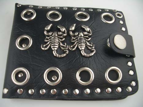 Wallet Black Scorpions