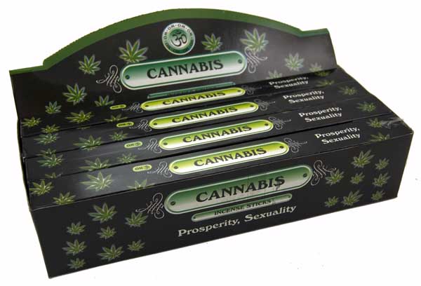 Incense Stick Cannabis 24 Packs Containing 10 Sticks P*MORE INFO