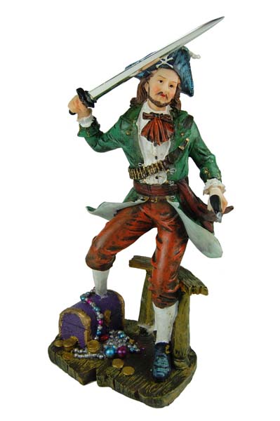 Pirate With Sword 26cm