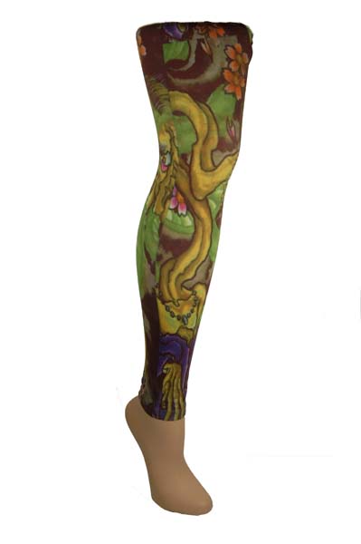 Tights Footless Tiger