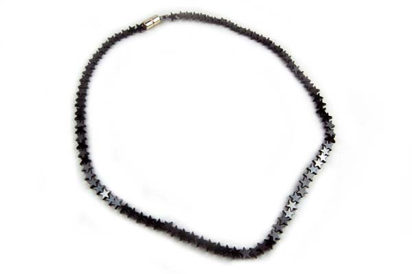 Necklace Hematite Star Magnetic Clasp