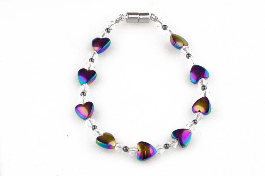 Bracelet Magnetic Rainbow 7 Inch