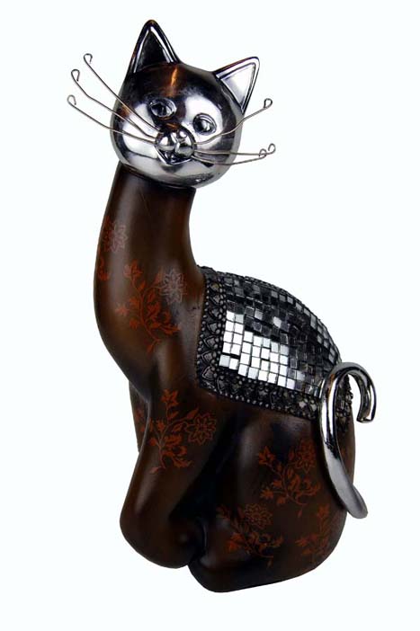 Cat Figurine 12 Inch
