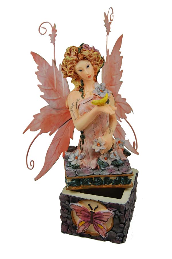 Fairy Night Jewellery Box Pink