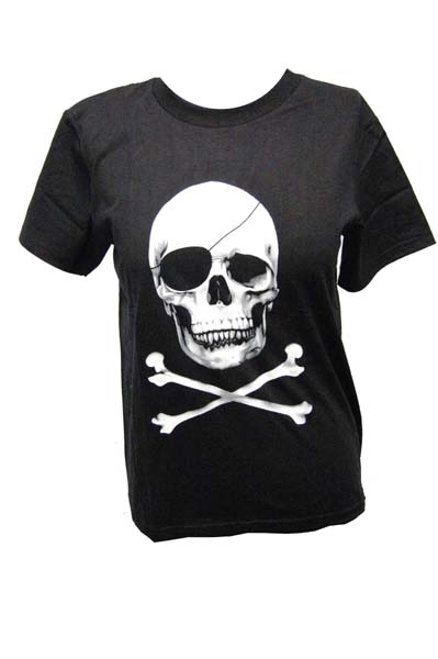 T-Shirt Small Skull And Bones