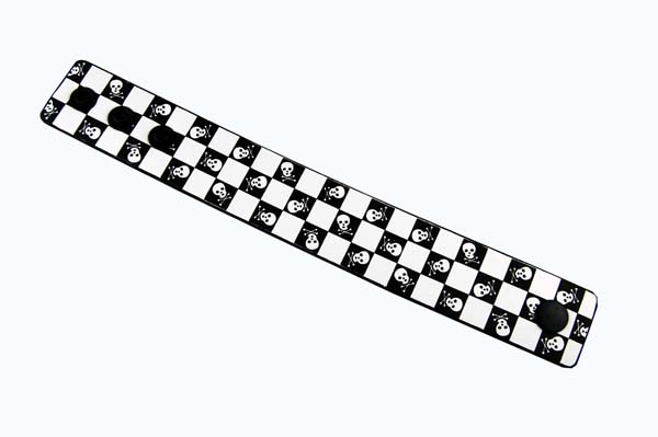 Bracelet Check Skull And Bones