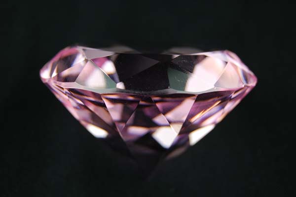 Crystal Diamond Pink 60mm