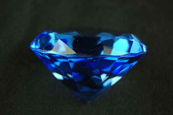 Crystal Diamond Blue 60mm