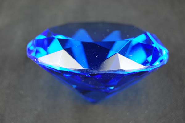 Crystal Diamond Blue 80mm