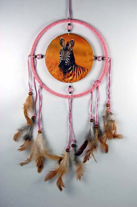 Dream Catcher 7 Inch Zebra