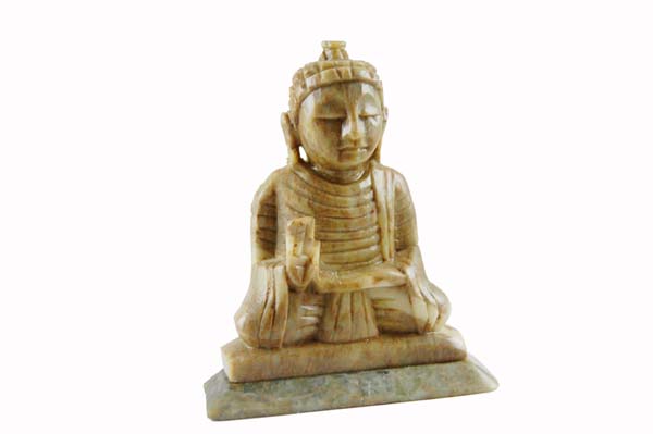 Soapstone Buddha 6cm 3pcs
