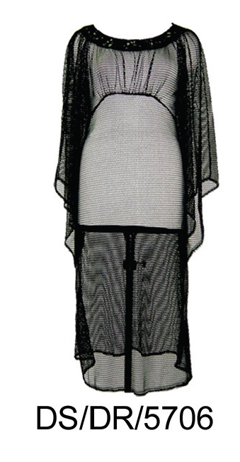 Dark Star DS/DR/5706 Large Hole Net Dress