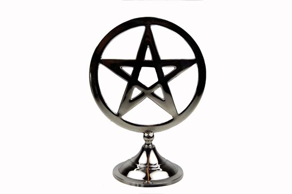Stand Pentagram Silver