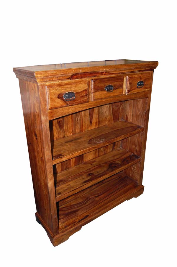 Furniture Book Case 3 Drawer L-W-H 98x32x120cm