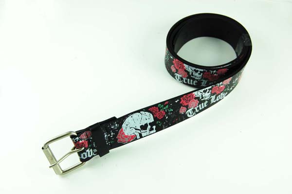 Belt True Love Skull