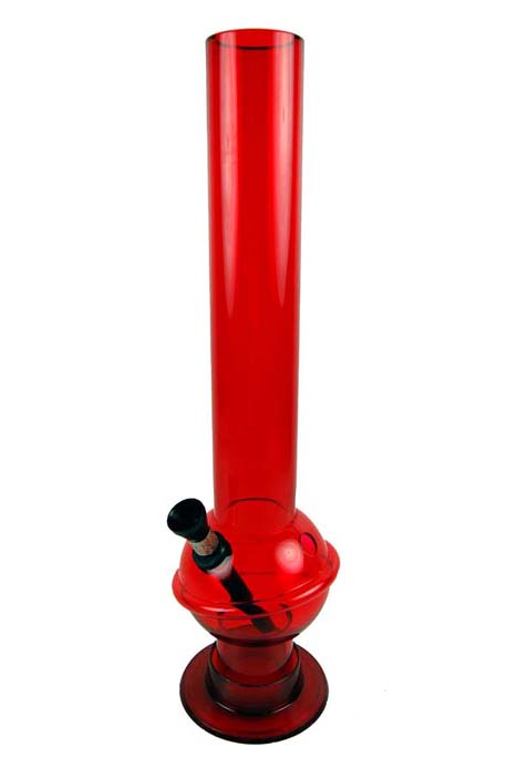 Bong Acrylic Bubble Pattern 31cm Assorted Colours