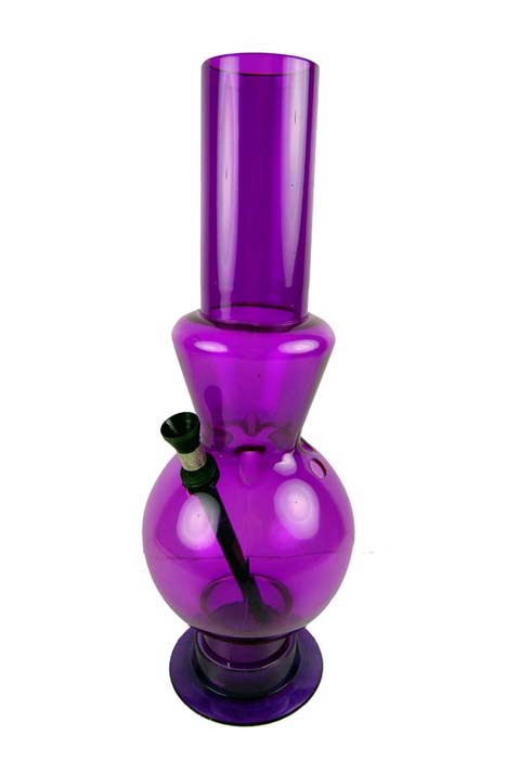 Bong Acrylic Bubble Large Assorted Colours 31cm
