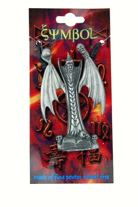 Pendant Pewter Wizard