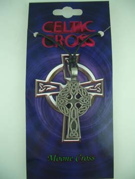 Pendant Pewter Moone Cross