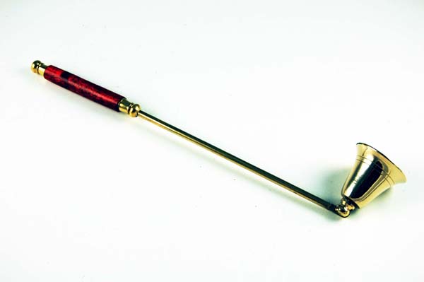 Snuffer For Candle With Wooden Handle