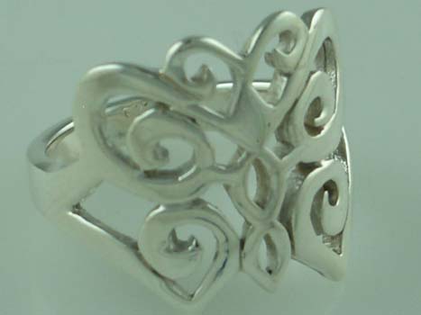 Silver Ring  Butterfly 925 Sterling