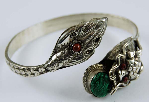 Bangle Silver Green 300 No.94