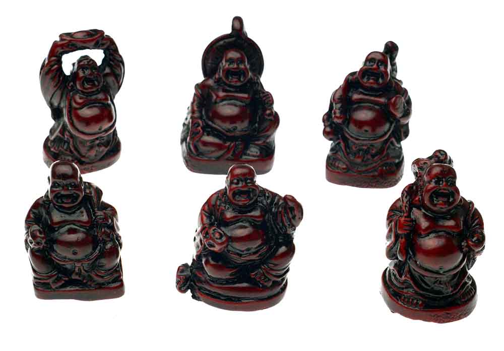 Buddha Set Of 6 Small