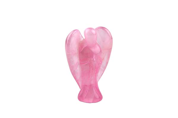 Figurine Angel Rose Quartz 35mm
