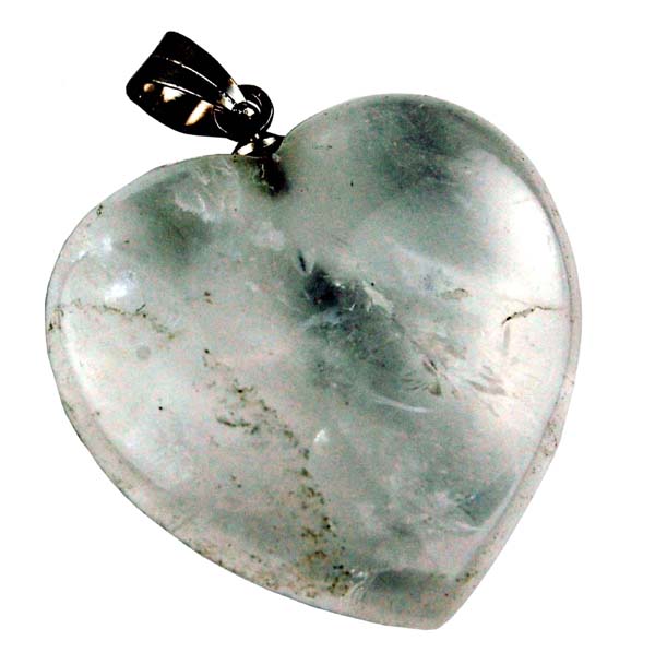Pendant Crystal Heart 25mm