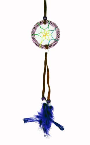 Dreamcatcher Purple 4pcs 2 Inch