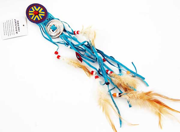 Hair Grip Dreamcatcher Blue 2 Inch