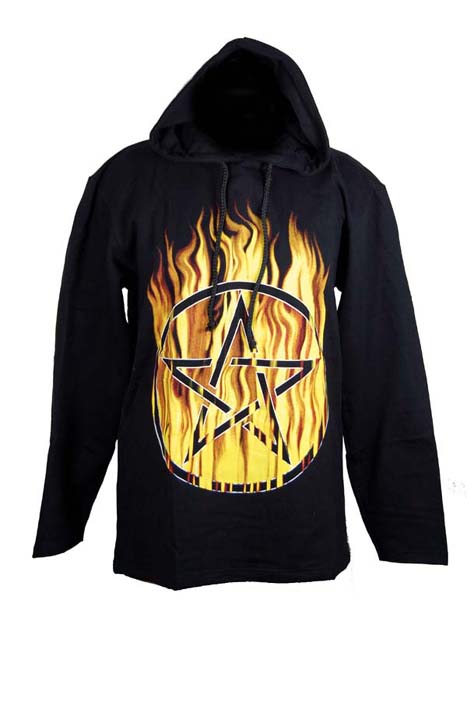 HOODIE X LARGE PENTAGRAM