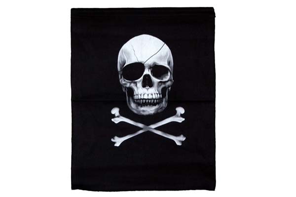 Wall Hanging Skull And Bone  53x42cm