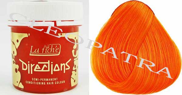 Hair Colour Directions Apricot  4 Tubs