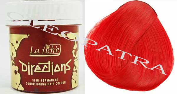 Hair Colour Directions Coral Red  4 Tubs