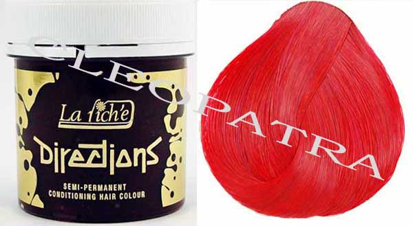 Hair Colour Directions Pillarbox Red  4 Tubs