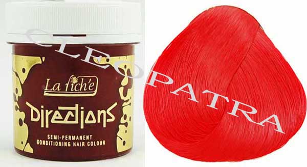 Hair Colour Directions Poppy Red  4 Tubs
