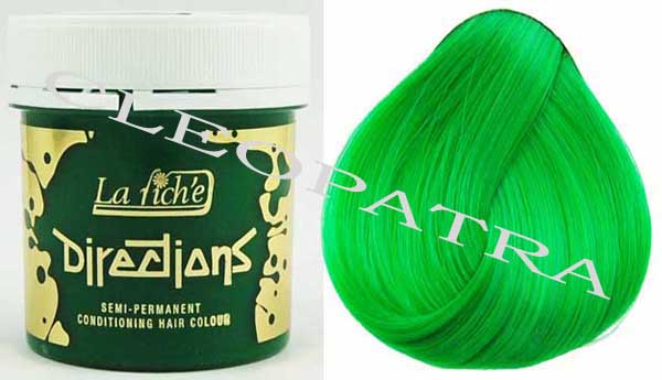Hair Colour Directions Spring Green  4 Tubs