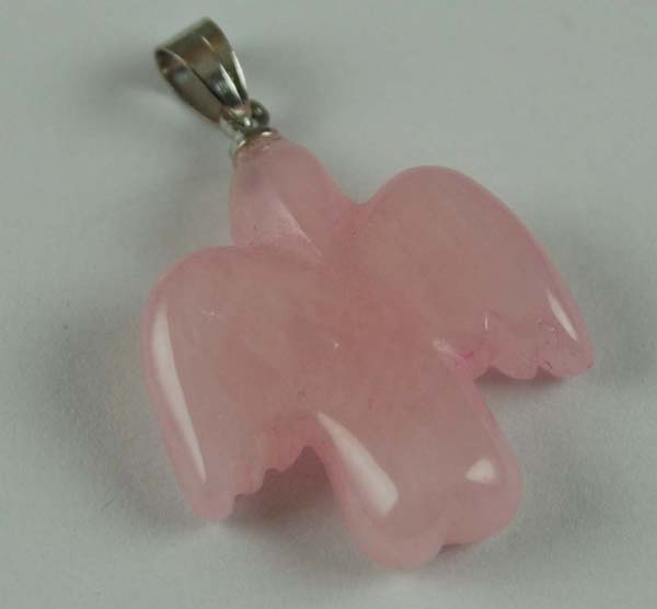 Pendant Angel Rose Quartz