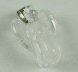 Pendant Angel Clear Quart 20mm