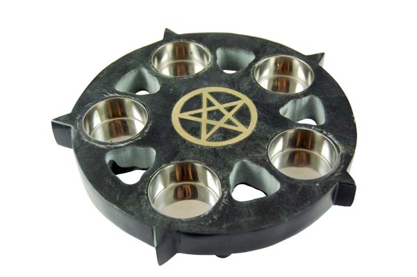 T-Light Holder Pentagram 19.5cm (d)