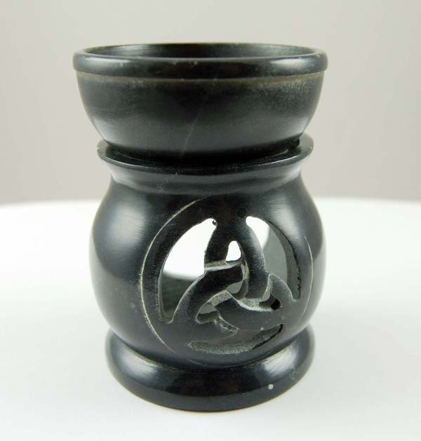 Oil Burner With Celtic Symbol 9cm (h)