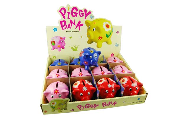Piggy Bank 3 Inches 12 Pcs