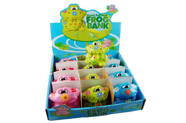 Frog Bank 3 Inches  12 Pcs